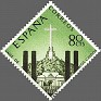 Spain 1959 Landscape 80 CTS Green Edifil 1248. España 1959 1248. Uploaded by susofe